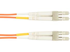 OM1 62.5/125 Multimode Fiber Patch Cable OFNR PVC LC-LC OR 2M