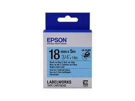 TAPE CRTG IRON-ON 18MM BLK/BLU