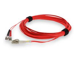 ADD-ON 5M LC/ST M/M OM3 RED FIBER PATCH CBL
