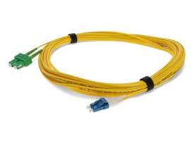 AddOn 45m ASC (Male) to LC (Male) Yellow OS2 Duplex Riser Fiber Patch Cable