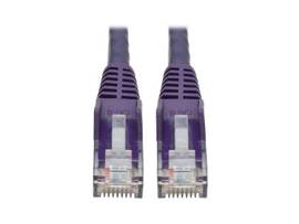 TRIPP LITE CAT6 GIGABIT SNAGLESS MOLDED PURPLE 15FT