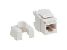 TRIPPLITE CAT6 KEYSTONE JACKS 25 PACK 4PPOE WHITE