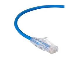 BLACK BOX CORP SLIM-NET CAT6 PATCH CABLE BLUE 2FT