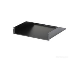 STARTECH 2U RACK MOUNT CANTILEVER SHELF - HEAVY DUTY FIXED SERVER RACK CABINET SHELF - 125LBS / 56KG CAPACITY 18IN DEEP