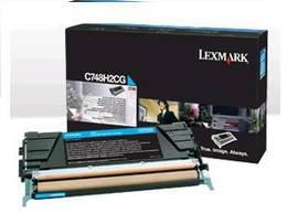 LEXMARK TONER C748 HI-YLD 10K CYAN