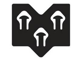Legrand-Middle Atlantic RCK ACCORIES ANTI-SLIP CBL PAD4PC OWP