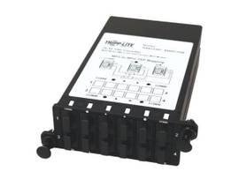 TRIPPLITE FIBER TAP CASSETTE MMF 8X MPO TO MPO