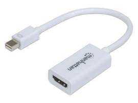 Manhattan Passive Mini DisplayPort to HDMI Adapter Mini DisplayPort Male to HDMI