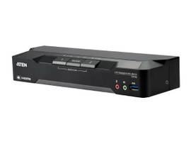 ATEN 2-PORT 4K DISPLAYPORT DUAL DISPLAY MINI-MATRIX BOUNDLESS KVM SWITCH