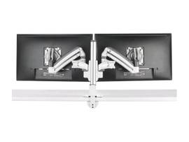 LEGRAND-CHIEF KX CLMN DESK MNT DUAL 2L ARMS WHT