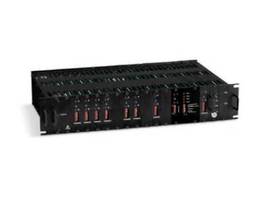 BLACK BOX CORP GANG SWITCH 18 CARD CHASSIS 2U NO CARDS