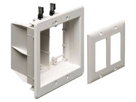 MONOPRICE 2-GANG RECESSED BOX FOR POWER AND LOW VO