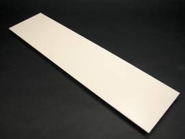 LEGRAND-WIREMOLD STL RACEWAY COVER 4000 IVORY  (PKG OF 50FT)
