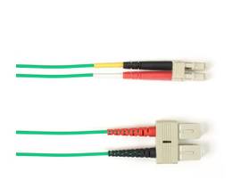 OM2 50/125 Multimode Fiber Patch Cable OFNP Plenum SC-LC GN 5M