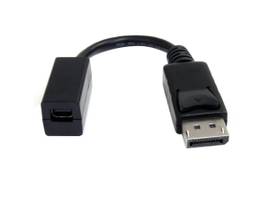 6in DisplayPort to Mini DisplayPort cable extension; 4K x 2K video (3840x2400p 6