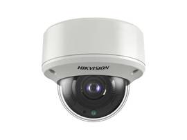 HIKVISION 5MP@20FPS, 4MP@25FPS(P)/30FPS(N)(DEFAULT),EXIR, 60M IR, AUTO FOCUS ,OUTDOOR VANDAL PROOF DOME, ICR, 0.003 LUX/F1.2,12 VDC/AC24V, SMART IR,