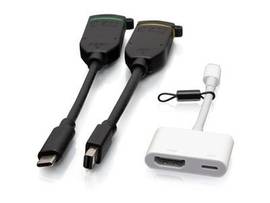 C2G HDMI DONGLE RING MDP USB-C LIGHTNING