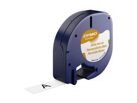 NEWELL-DYMO TAPE LETRATAG CLOTH BELGIUM WHT