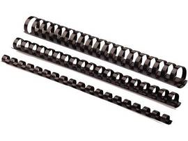 FELLOWES BINDING COMBS PLASTIC - BLACK 1IN 50PK - CASE PACK OF 5