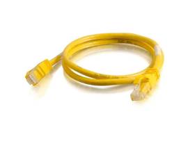 C2G 7FT CAT6 SNAGLESS CROSSOVER UTP-YLW