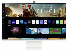 SAMSUNG 27IN M8 SMART MONITOR UHD - WHITE