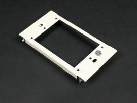MILESTONE GRAY 1 GANG DEVICE PLATE