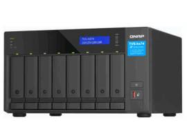 QNAP ULTRA-HIGH SPEED 8 BAY NAS INTEL CORE I5-12400 6C/12T 32GB RAM DDR4 RAM 35/25 HDD/SSD SLOT X 8 M2 PCIE SSD GEN4 X 4 SLOT X 2 25GBE X 2 PCIE