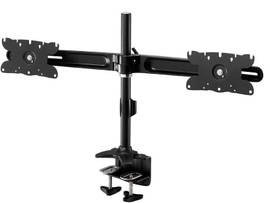 AMER DUAL MONITOR MOUNT CLAMP MAX 32 MONITOR
