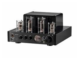 MONOPRICE 25 WATT STEREO HYBRID TUBE AMPLIFIER WITH BLUETOOTH_ OPTICAL_ COAXIAL_ AND USB INPUTS_ AND SUBWOOFER OUT