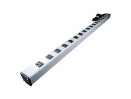 LEGRAND-WIREMOLD LC 48IN GRAY W/16 5-15R