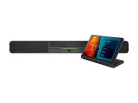CRESTRON FLEX SMALL ROOM CONFERENCE SYSTEM WITH VIDEO SOUNDBAR FOR MICROSOFT TEAMS ROOMS, GOVERNMENT VERSION PRODUCT RELEASE DATE AUGUST 9TH, 2024]
