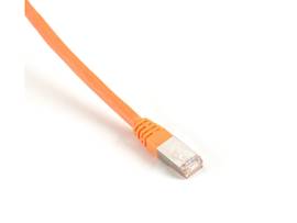 CAT6 400-MHz Shielded Solid Backbone Cable FTP Plenum Orange 1-ft. 0.3-m