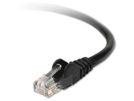 BELKIN CAT5E SNGLSS PATCH CBL RJ45M/RJ45M 3 BLK