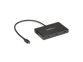 STARTECH 3-PORT USB-C TO HDMI MST HUB - 4K MULTI-MONITOR VIDEO SPLITTER FOR USB C WINDOWS DEVICES - THUNDERBOLT 3 COMPATIBLE