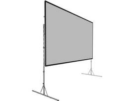 Legrand AV-Da-Lite Intuitive leg-to-frame locking mechanism, with no parts to lo