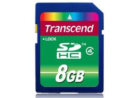 TRANSCEND 8G SDHC CRD (SD 2.0 CLASS 4)