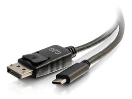 C2G USB-C TO DISPLAYPORT CABLE BLACK 3FT