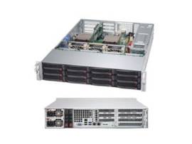 SUPERMICRO BLACK 2U SC826B CHASSIS W/2 EXPANDER, REDUNDANT 920W