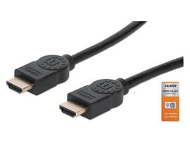 Manhattan Certified Premium High Speed HDMI Cable with Ethernet 4K@60Hz UHD, HEC