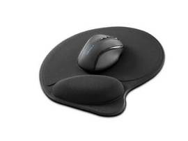 ACCO WRIST PILLOW MOUSE WRIST REST - BLACK