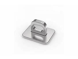 COMPULOCKS ANCHORING POINT FOR SECURITY CABLE LOCKS SILVER
