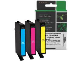 CLOVER IMAGING REMANUFACTURED CYAN, MAGENTA, YELLOW INK CARTRIDGES REPLACEMENT FOR HP T0A38AN (HP 902) 3-PACK