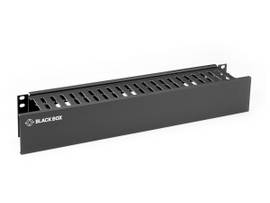 BLACK BOX CORP RACKMOUNT CABLE RACEWAY 2U SINGLE SIDED HORIZONTAL