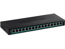 TRENDNET 16-PORT GIGABIT POE+ SWITCH(123W)