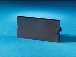 LEGRAND-ORTRONICS HSG,SII,BLANK,1UNIT,.92X1.90,BLK