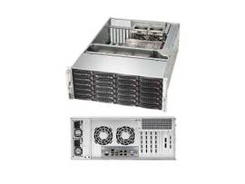 SUPERMICRO BLACK 4U SC846B W/ REDUNDANT 1200W PWS,ROHS