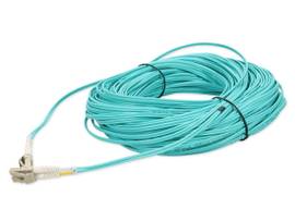 ADD-ON 120M LC M/M OM4 AQUA FIBER PATCH CBL