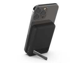 BELKIN 5K MAGNETIC WIRELESS POWER BANK + KICK STAND, BLACK