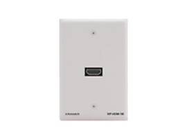 KRAMER WP-H1M(WP-HDMI1M)/US(W) PASS VE WALL PLATE HDMI US WHT
