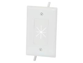 MONOPRICE CABLE PLATE WITH FLEXIBLE OPENING_ 1-GAN